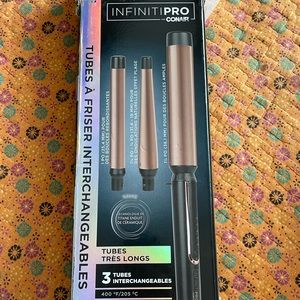 Infinitipro hair curler with 3 settings
